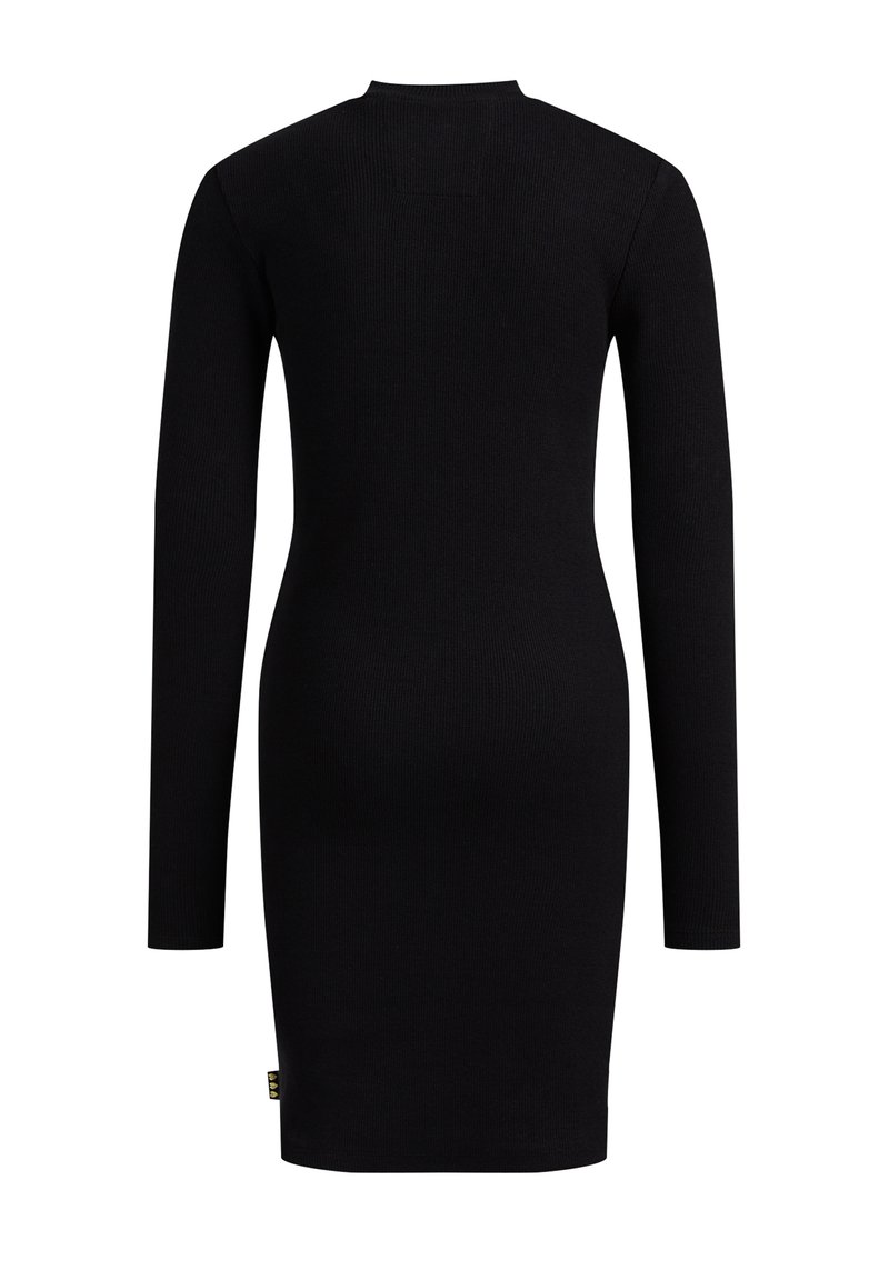 Kinder Freizeitkleider | WE Fashion Strickkleid black/schwarz - OI50062 Kinder Freizeitkleider | WE Fashion Strickkleid black/schwarz - OI50062