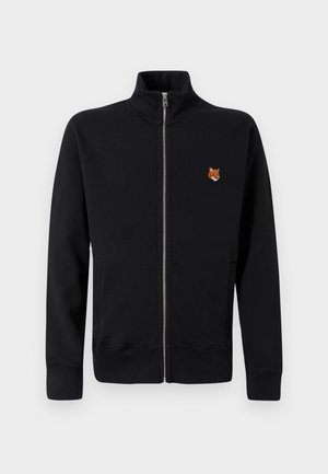 FOX HEAD ZIPPED REGULAR - Mikina na zip - black