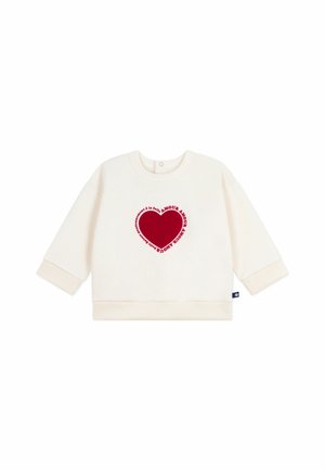 Petit Bateau BÉBÉ MOLLETON - Sweatshirt - milk