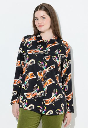 COUNTRY PRINT LONG SLEEVE - Hemdbluse - orange red