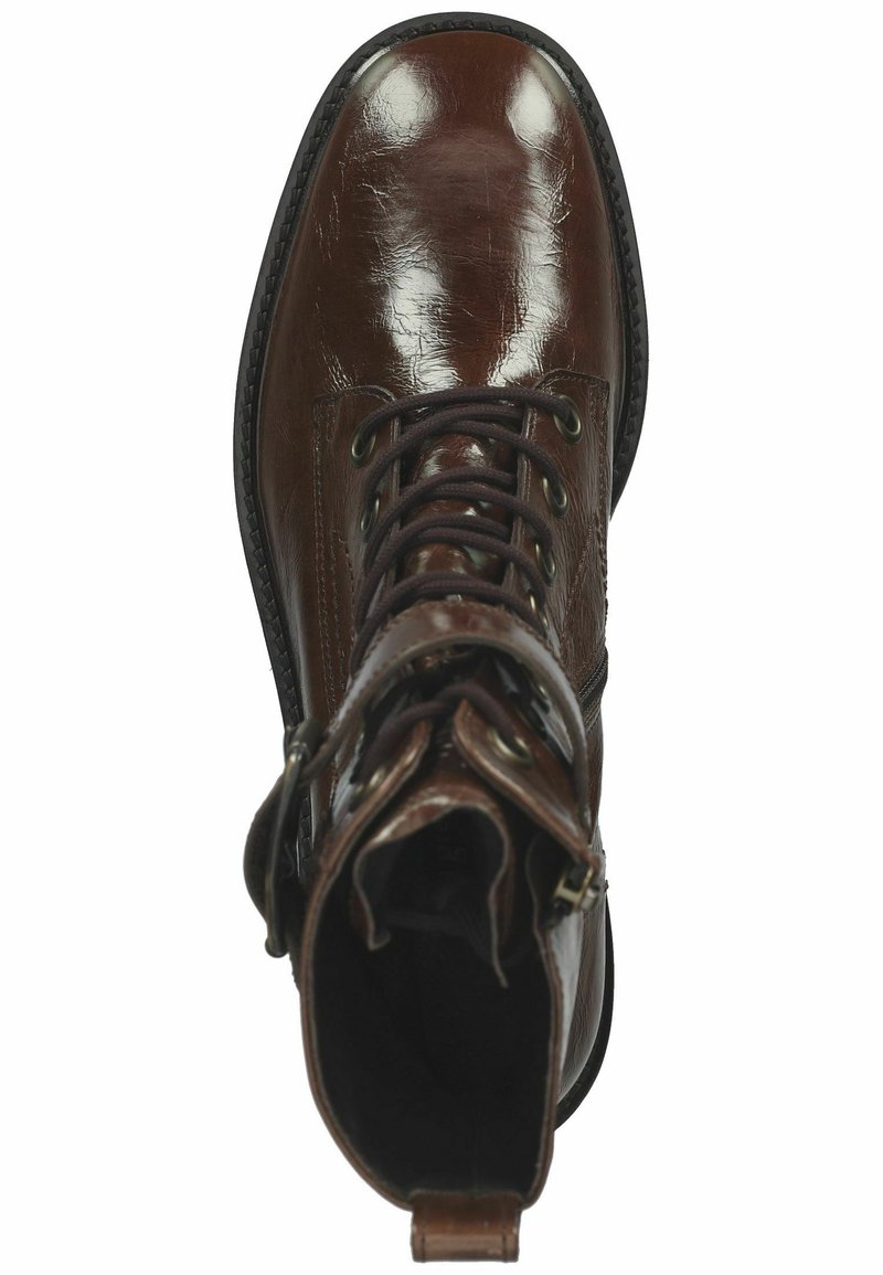 Damen Ankle Boots | Paul Green Cowboy-/Bikerstiefelette braun - BM30050 Damen Ankle Boots | Paul Green Cowboy-/Bikerstiefelette braun - BM30050