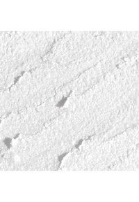 Biała ziarnista tekstura z drobnymi i grubymi cząstkami, tworząca matową powierzchnię. Całość charakteryzuje się subtelnymi różnicami w odcieniu.