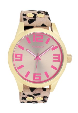 TIMEPIECES - Watch - beige schwarz