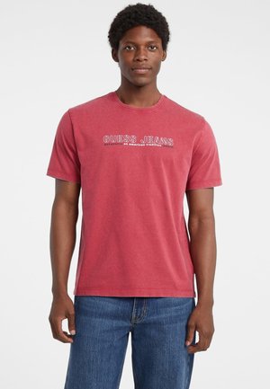 LOGO VORN - T-shirt con stampa - rot