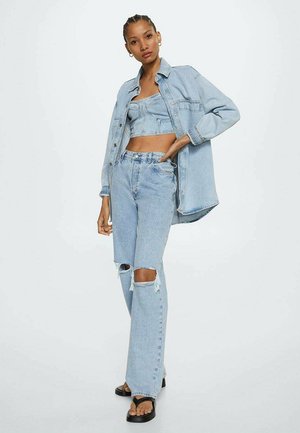 Top - middenblauw