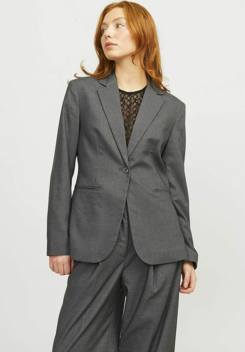 JJXX KLASSISCHER ELLIS - Blazer - dark grey melange