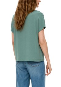 s.Oliver T-Shirt basic - helles petrol