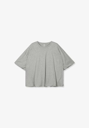 10DAYS, 10DAYS TOPS BALLOON TEE - Basic T-shirt - light grey melee