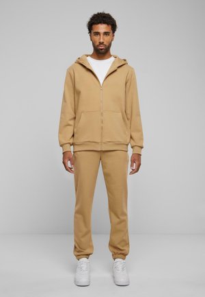 Urban Classics COZY ZIP - Sweat zippé - warmsand