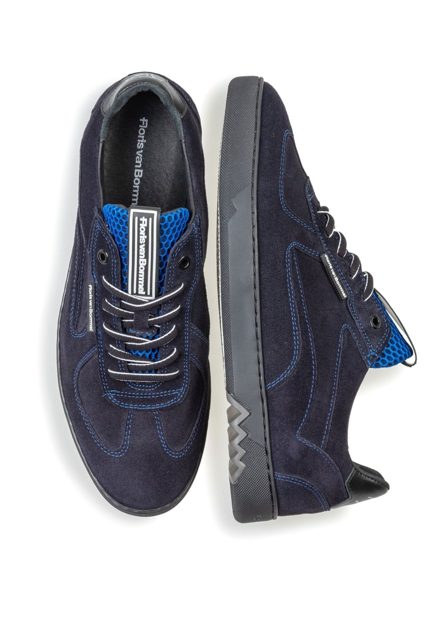 Floris van Bommel SFM-10071-86-01 Sneakers Oranje - De Roos Schoenen Breda