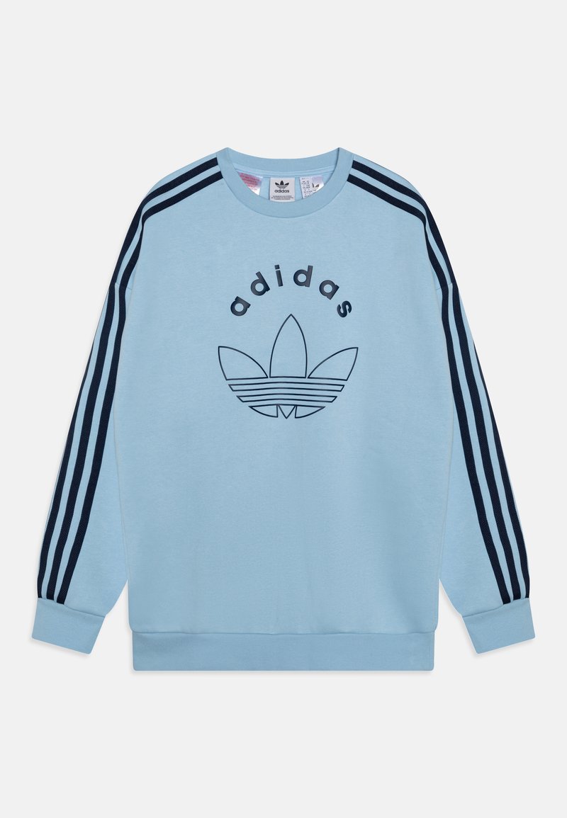 adidas Originals CREW JUNIOR UNISEX - Mikina - clear sky
