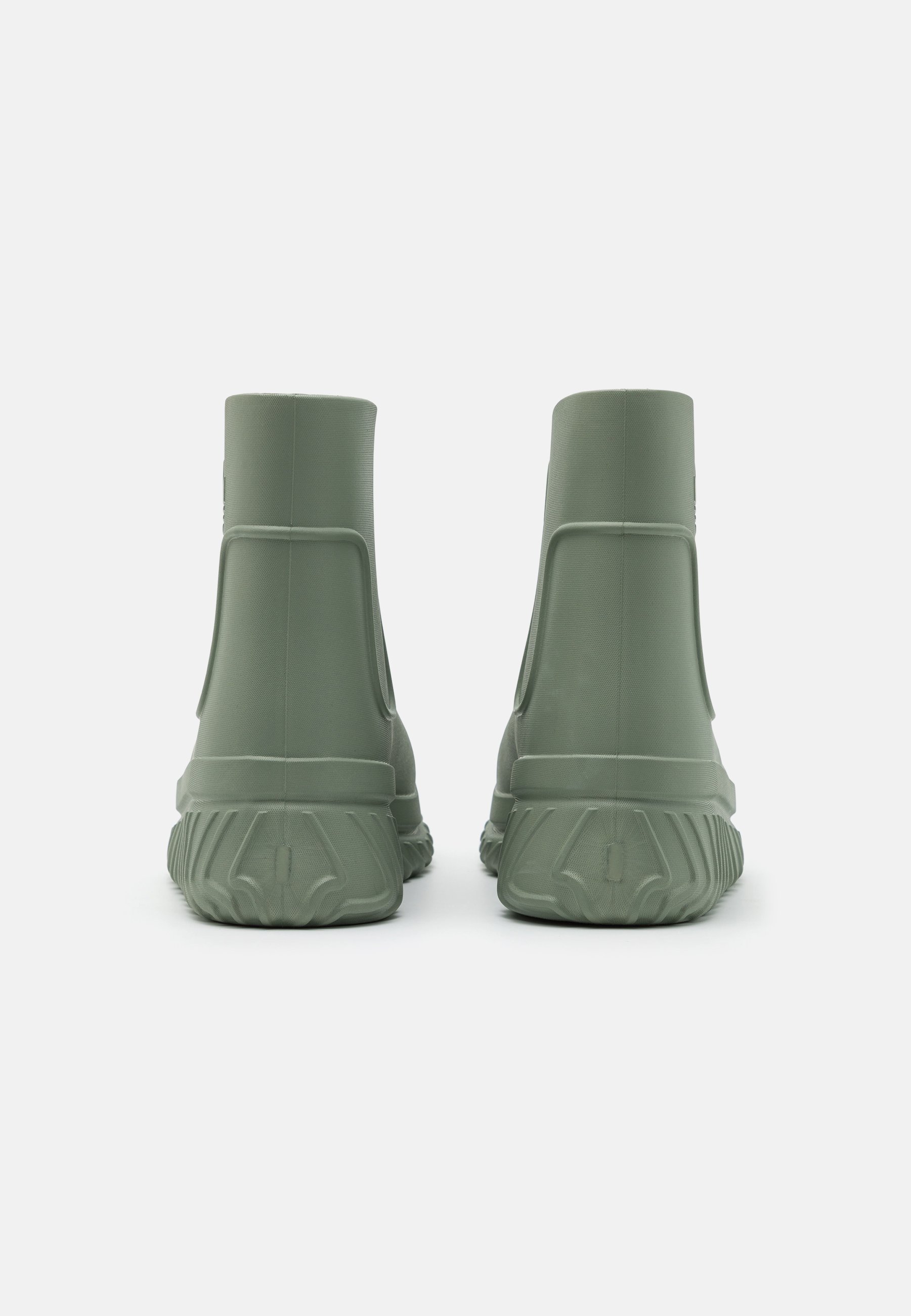 adidas Originals ADIFOM SUPERSTAR - Gummistiefel - silver green