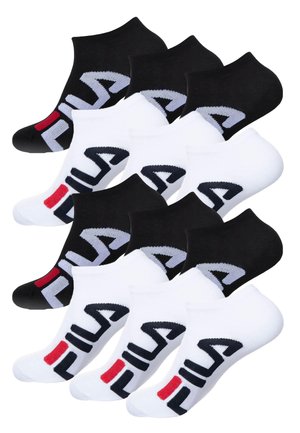 UNISEX  LOGO IM 12ER PACK - Chaussettes - black white