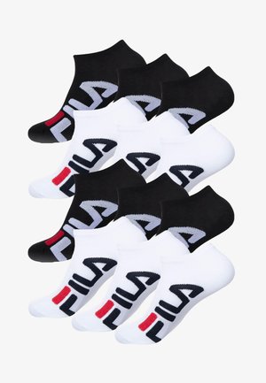 Fila UNISEX LOGO IM 12ER PACK - Chaussettes - black white