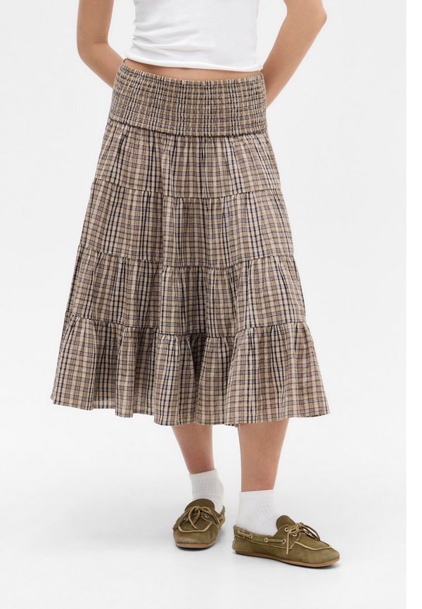 BECKS CHECK SKIRT - A-line skirt