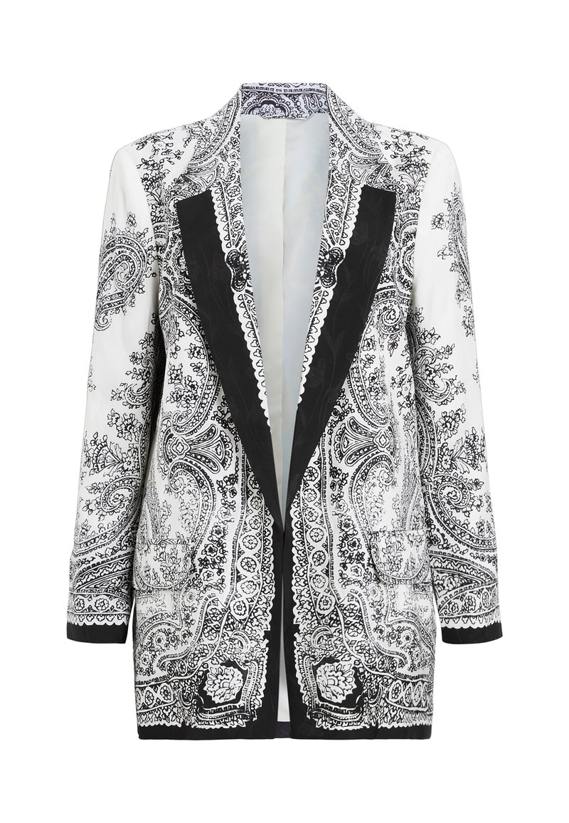 AllSaints Halflange jas zwart AllSaints Halflange jas zwart