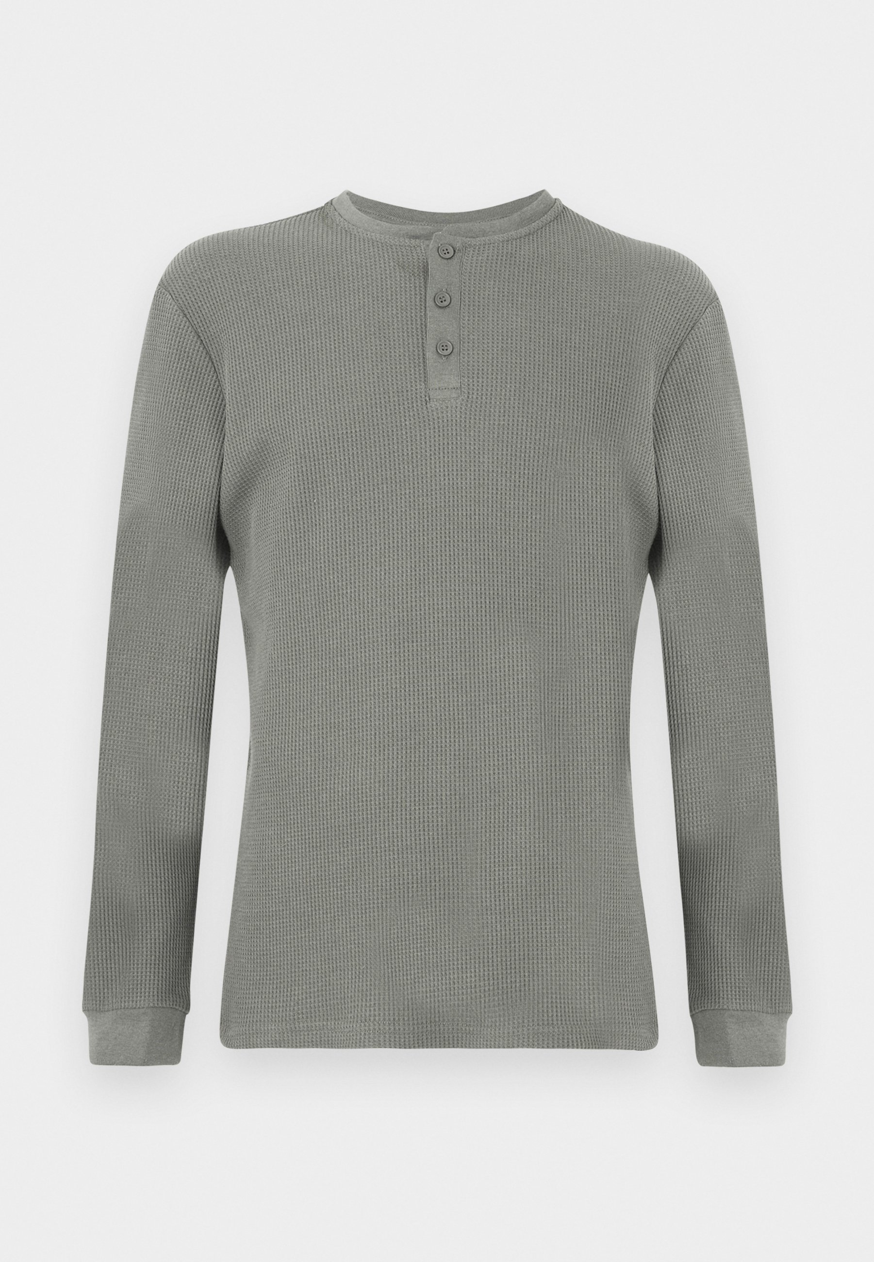 Only & Sons ONSTOBIE REG LS HENLEY TEE - Long sleeved top - castor