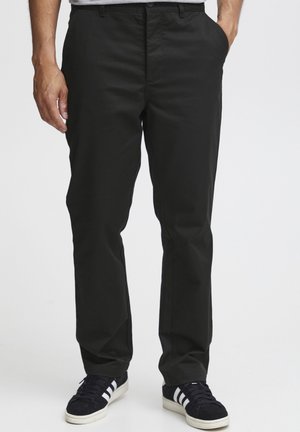 ENRICO - Pantalones chinos - true black