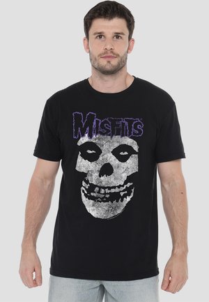 Print T-shirt - black