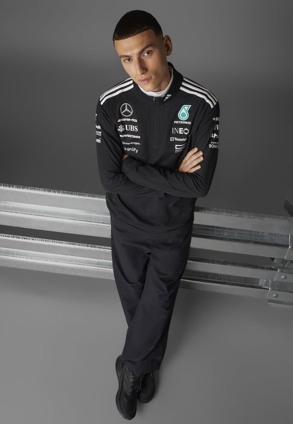 MERCEDES - AMG PETRONAS FORMULA ONE TEAM 1/4 ZIP MEN 2.0 - Long sleeved top