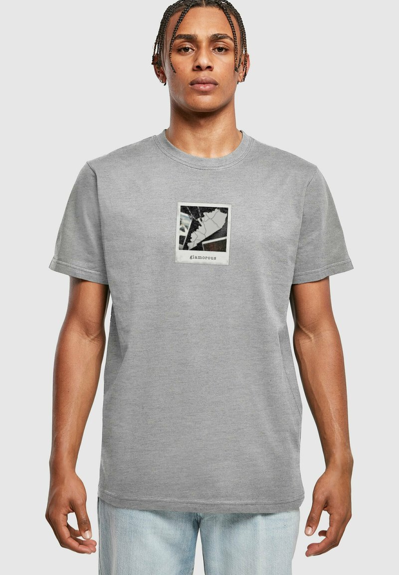 Mister Tee GLAMOROUS MEMORY - T-shirts print - heather grey