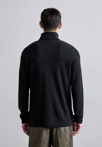 NN.07 CLIVE ROLL  - Strickpullover - black