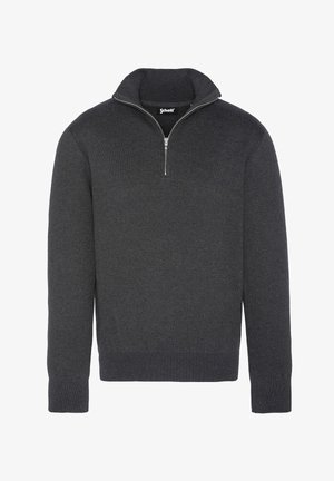 Schott, Pullover - anthracite chiné