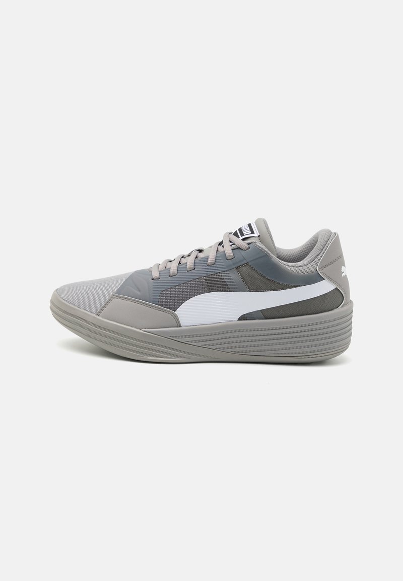 Puma CLYDE ALL PRO TEAM Basketball shoes concrete gray/white/grey