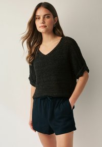 Next SHORT SLEEVE STITCH  - T-shirts print - black