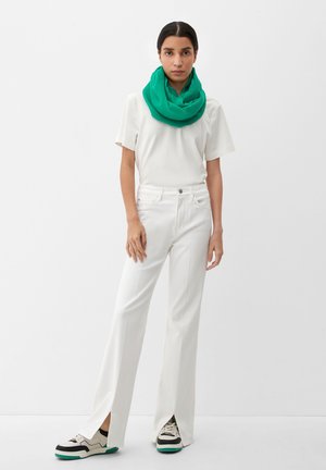 s.Oliver MIT PLISSEEFALTEN - Écharpe tube - smaragd