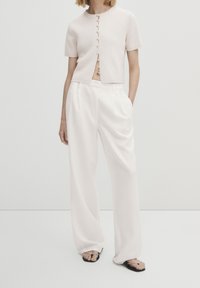 Massimo Dutti Cardigan - beige