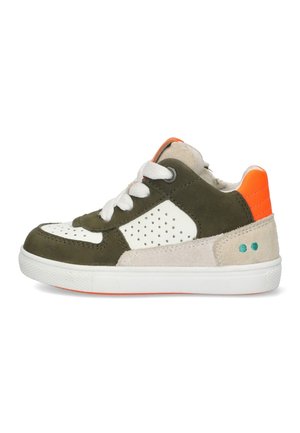 BunniesJR LORAN LOUW - Zapatos de bebé - groen grijs wit oranje