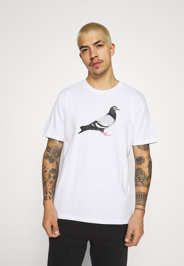 UNISEX LOGO TEE - T-Shirt print - white