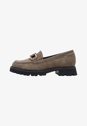 Tamaris, SLIPPER - High Heel Pumps - taupe suede