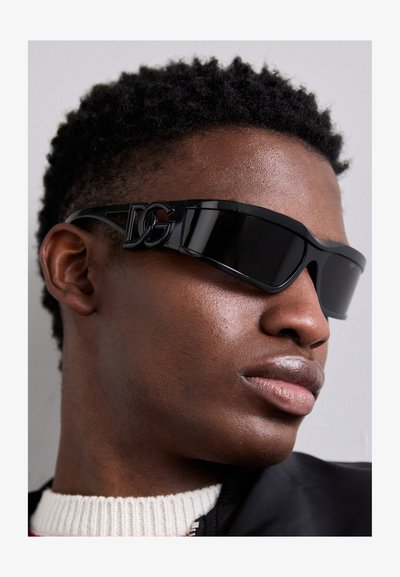 Dolce&Gabbana UNISEX - Lunettes de soleil - black/dark grey