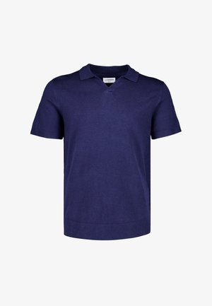 Lindbergh, SS V-NECK - Polo - blue moon mix