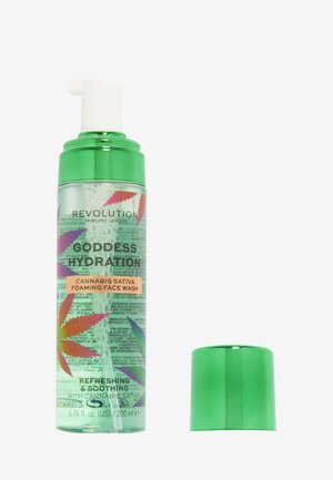 GOOD VIBES GODDESS HYDRATION CANNABIS SATIVA FOAMING FACE WASH - Cleanser - -