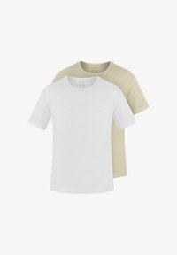 Unausgewählt, beige/weiß