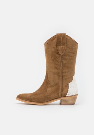 Cowboy-/Bikerboot - cognac
