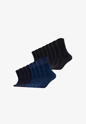 s.Oliver, S.OLIVER S.OLIVER UNISEX SOCKEN, 16ER PACK - KURZSOCKEN, EINFARBIG UNISEX - Calze - schwarz navy