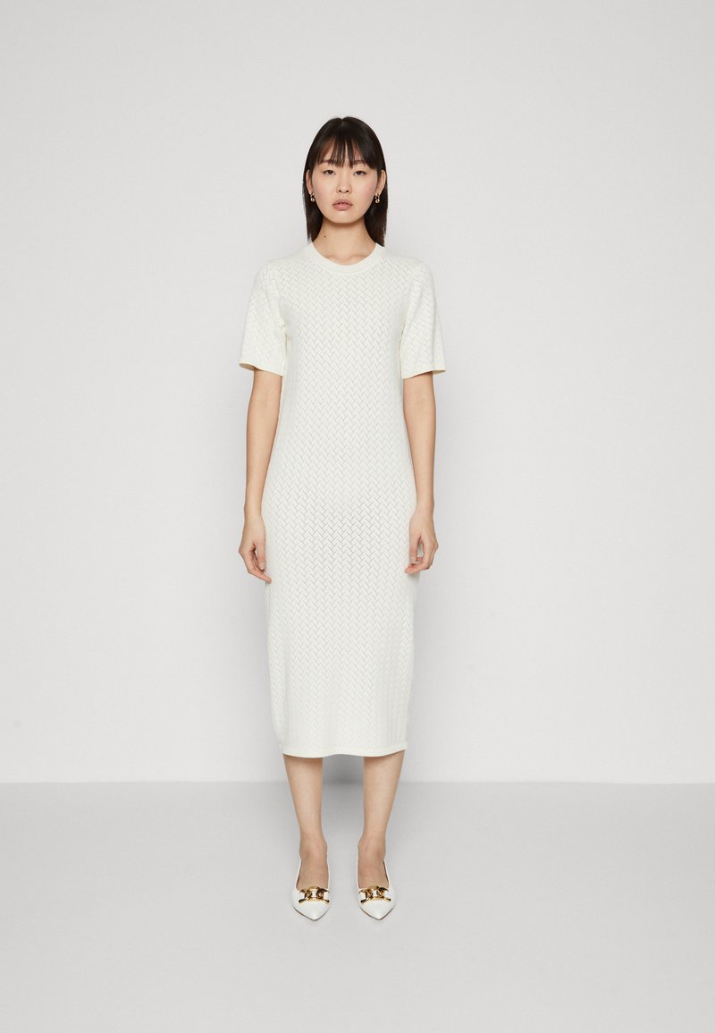 Selected Femme SLFHELENA - Pletené šaty - birch