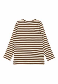 The New Siblings Neule - toffee striped