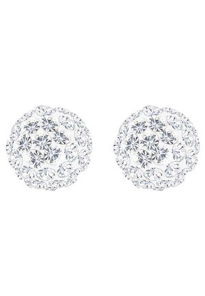 SPARKLING BASIC - MIT KRISTALLEN VON SWAROVSKI® - Øreringe - white