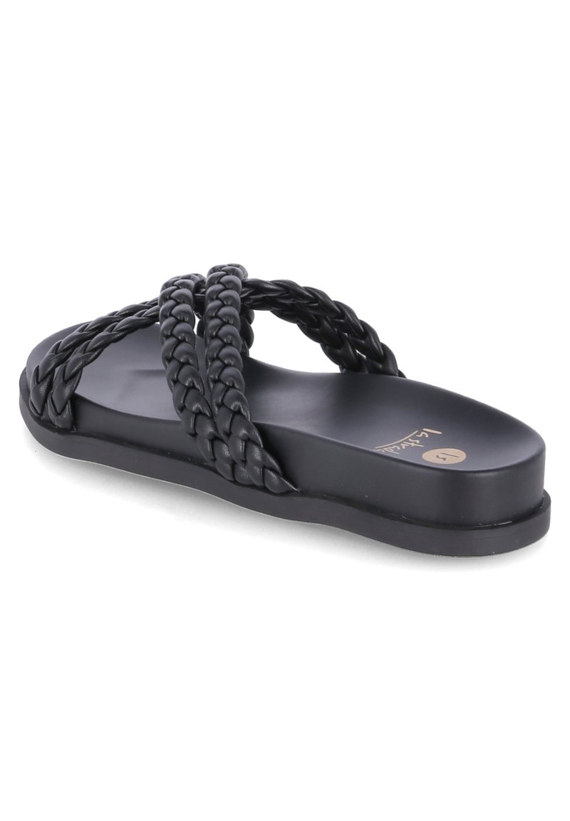 Damen Sneaker | La Strada Pantolette flach schwarz - ML49744 Damen Sneaker | La Strada Pantolette flach schwarz - ML49744