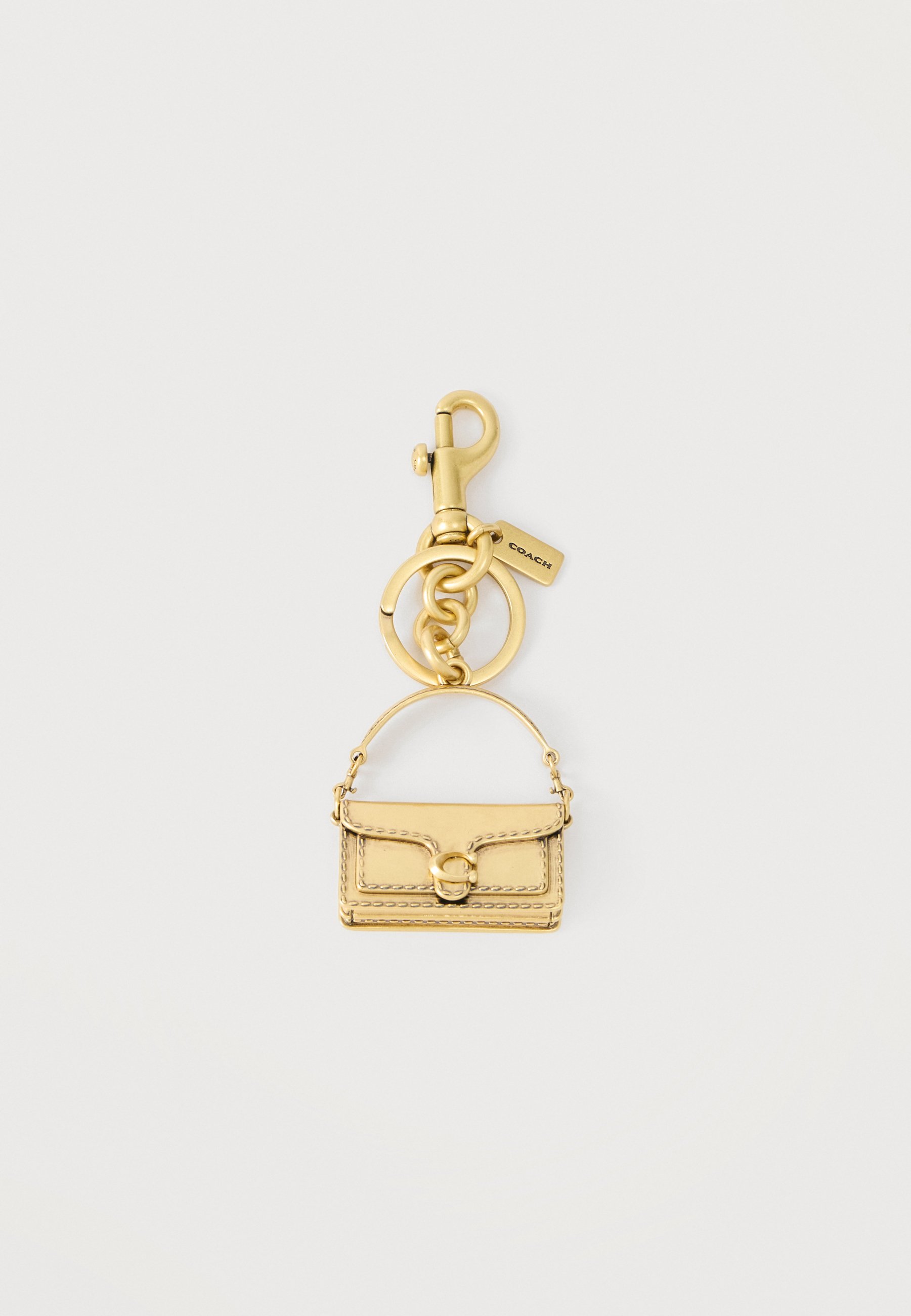 COACH TABBY CHARM - Keyring - gold-coloured - Zalando.co.uk
