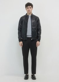 Calliope EFFETTO PELLE - Kunstlederjacke - nero