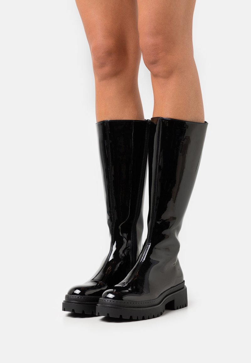 Vero Moda VMSALLY BOOT - Botas de plataforma - black