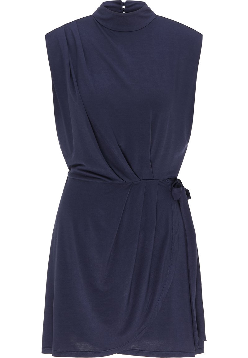 dreimaster Jerseyjurk donkerblauw