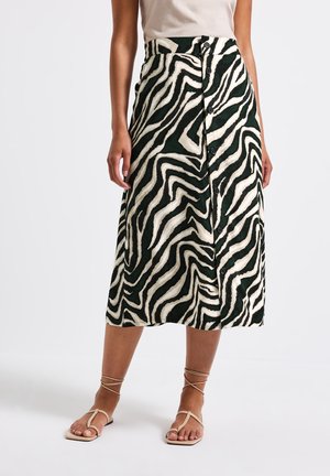 A-lijn rok - dark green