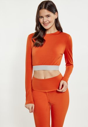 Maglietta a manica lunga - orange